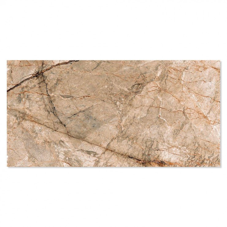 Marmor Kakel Velvet Brun 33x66 cm-0